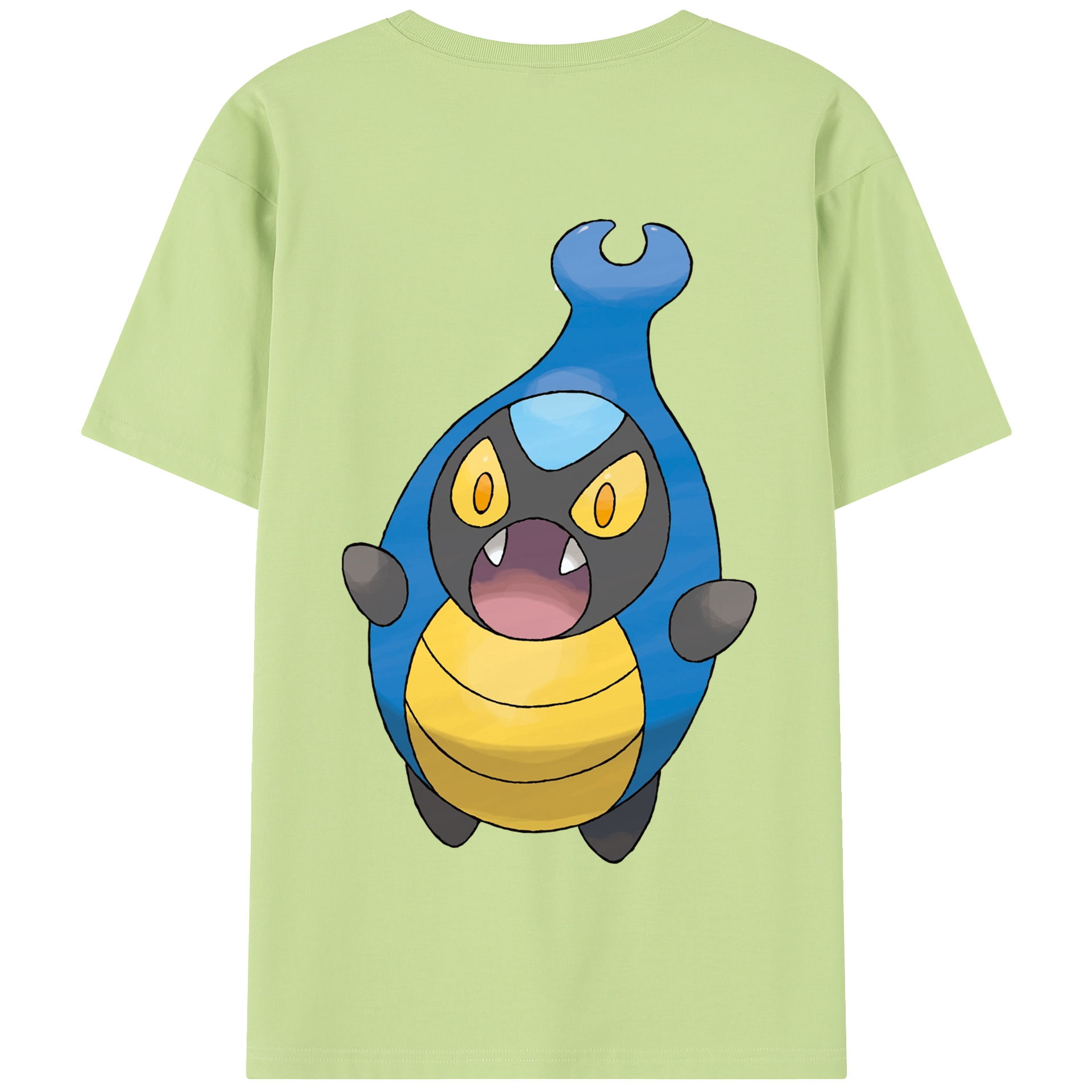 （画像用） ポケットモンスター Pokémon 綿100％半袖Tシャツ（背面プリント）